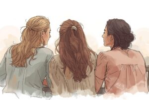 christian women are meant to support. not compare in jealousy.