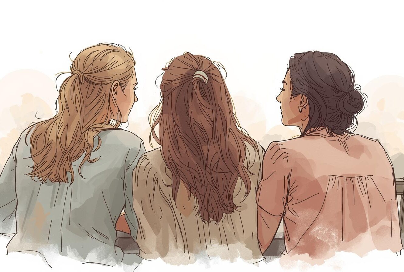 christian women are meant to support. not compare in jealousy.